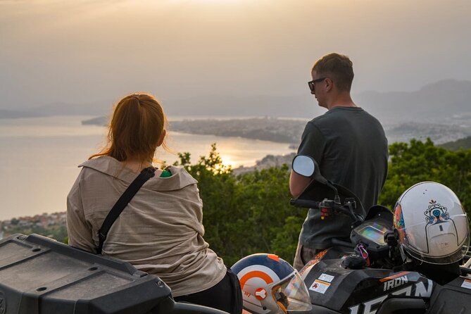 Quad Biking Off Road Tour starting 10 minutes drive from Split - Podstrana Mountain Stop: Photo stops and wide Adriatic views