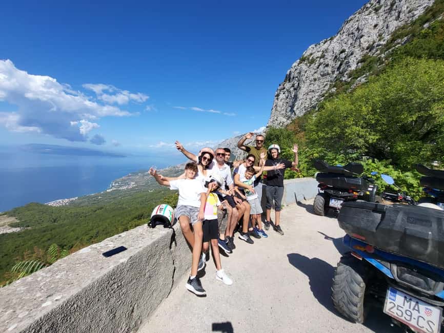Quad tour to Biokovo Skywalk - Biokovo Nature Park: wildlife, endemic plants, and what to listen for