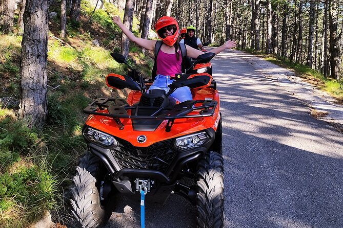 Quad Tour to skywalk biokovo Makarska by Amigos - Quad Amigos quad to Biokovo Skywalk: the point of the ride