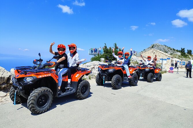 Quad Tour to skywalk biokovo Makarska by Amigos - The 45-minute ride back: memories, wind, and the ride you end with