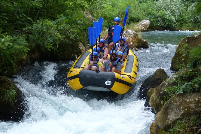 Rafting Experience in the Canyon of the River Cetina - Safety and guide energy: why you feel looked after