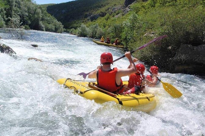 Rafting on Cetina River with transfer from Split - Cetina River rafting with a Split transfer: the setting that does half the work