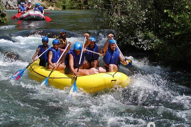 Rafting on Cetina River with transfer from Split - The full timeline: 6–7 hours total with about 4 hours on the river