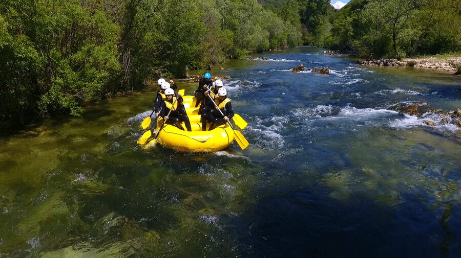 Rafting on the Cetina river - Guides you might meet and why their style matters