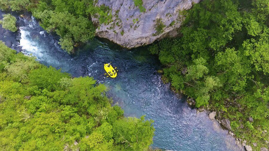 Rafting on the Cetina river - The 30-minute van ride: calm prep for a wet adventure