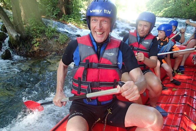 Rafting on the River Cetina from Omis Croatia - The River First: What 10 km of the Cetina Feels Like