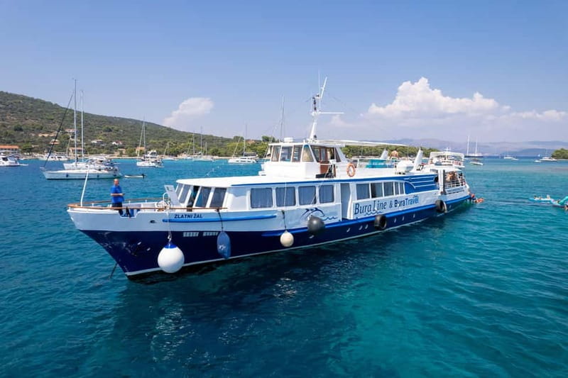 Shipwreck - Blue Lagoon All Inclusive + Trogir Walking Tour - Getting from Trogir: meeting the boat and starting on time