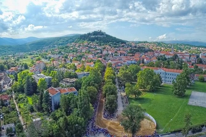 Sinj: Panoramic Flight over Peruca Lake and Dinara mountain - Landing approach via the Cetina River: the last views matter too
