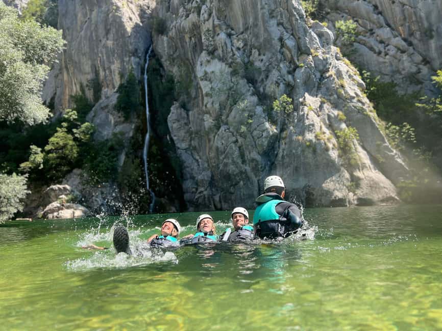 Small Group Canyoning with proffesional guide - First Contact With the Cetina Canyon: 200m Depth and Optional Jumps