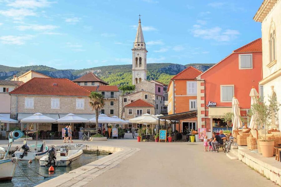 Speedboat to Hvar, Brač,Zečevo + Watersports - MPL Nautika - Zlatni Rat (Golden Horn): the main swim stop and snorkeling gear