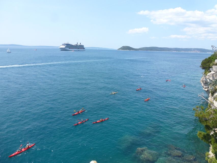 Split 4-Hour Guided Sea Kayak Tour - Returning to Split’s Port: Red Roofs, Promenade Views, and the Old Town Layer