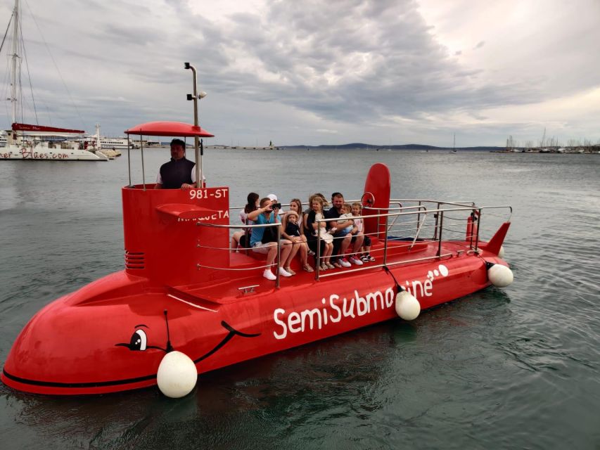 Split: 45-minute Semi-Submarine Trip - The 45-minute rhythm: two underwater looks plus a wildlife window