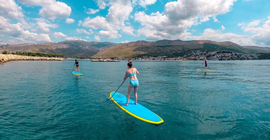 Split: Adriatic Sea and River Stand-Up Paddleboard Tour - River Žrnovnica SUP: the calm, green change of scenery