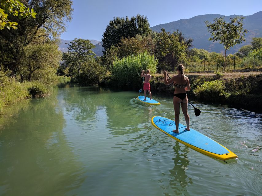 Split: Adriatic Sea and River Stand-Up Paddleboard Tour - Sea paddle in Stobreč: cliffs, white rocks, and real Adriatic air