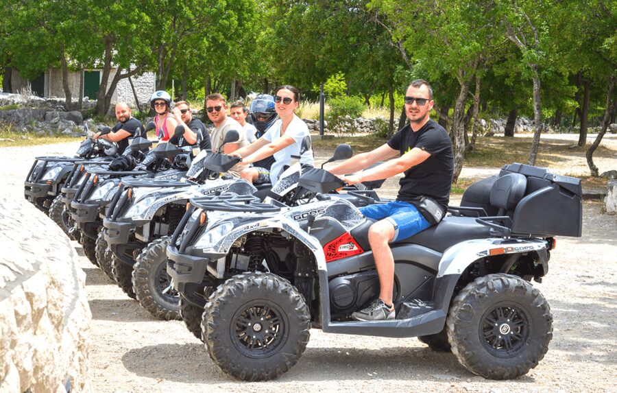 Split: ATV Quad Tour with Waterfall Swimming with Picnic - Gubavica Waterfall swim: the best part, if you plan for cold and rocks