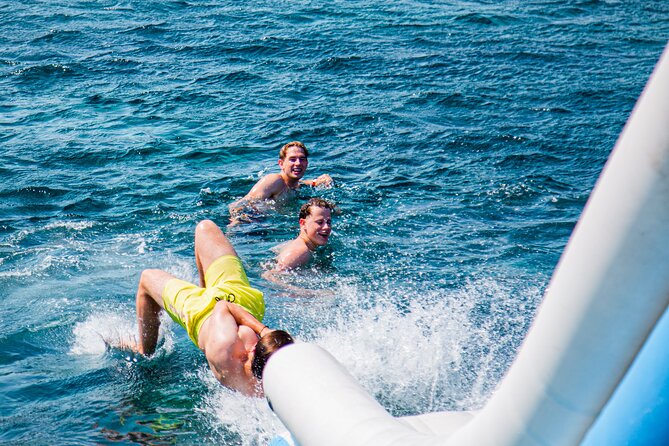 Split: Blue Lagoon, 3 Island Boat Tour & Mediterranean Lunch - Crowds, music, and the “party boat” factor