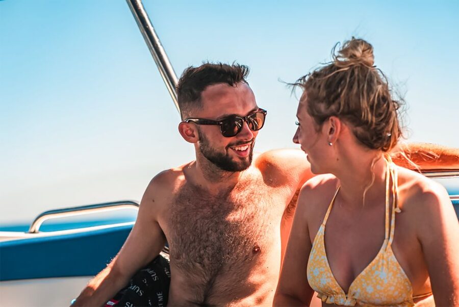 Split: Blue Lagoon and 3 Islands Speedboat Tour - On-board vibe: views from the sundeck, music, and the photo factor