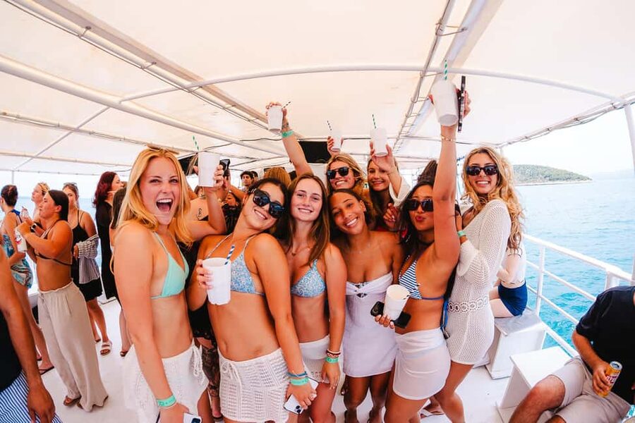 Split: Blue Lagoon Boat Party, Djs, Swim, Shots & AfterParty - Afterparty at Olife Beach Club: free entry means less guesswork
