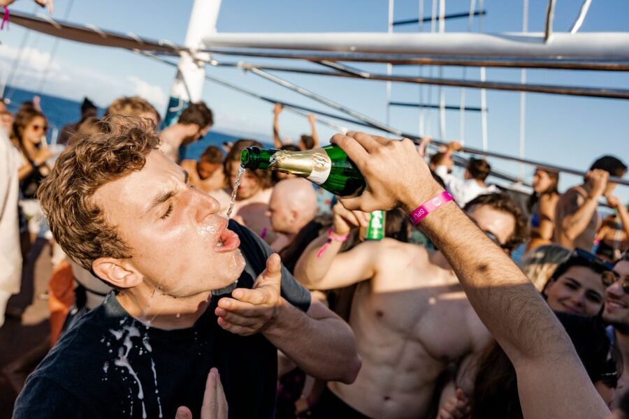 Split: Blue Lagoon Boat Party with DJs, Shots & After Party - The Two-Hour Cruise Around Split: Views Plus a Proper Kickoff