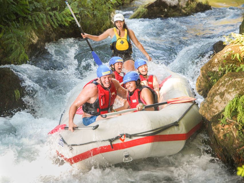 Split: Cetina River Rafting with Cliff Jumping and Cave Tour - The Rafting Section: Beginner-Friendly Rapids With Canyon Views