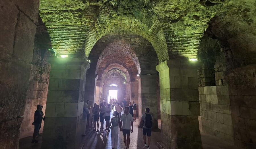 Split: City Walking Tour w/ Game of Thrones Locations - Golden Gate, People’s Square, and Fruit Square photo moments