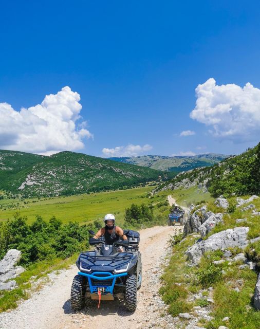 Split: Dalmatian Quad Tour with River Swimming & Picnic - Picnic snack fuel: small break, big morale