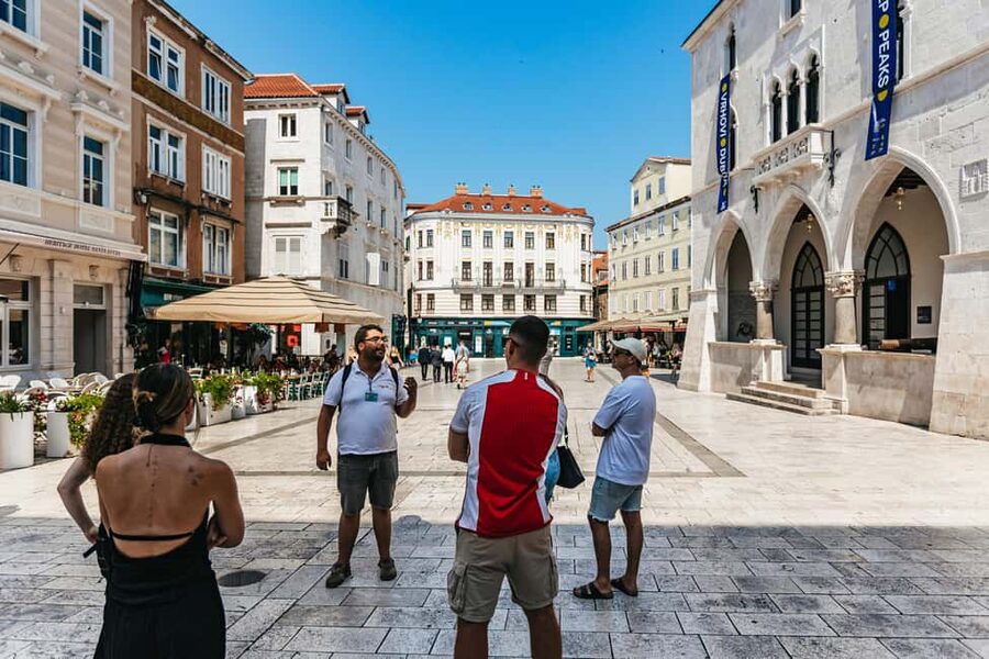 Split: Diocletian Palace & Old Town Guided Walking Tour - Fruit Square, Town Hall, and the Old Town Maze: Seeing the Medieval Layers