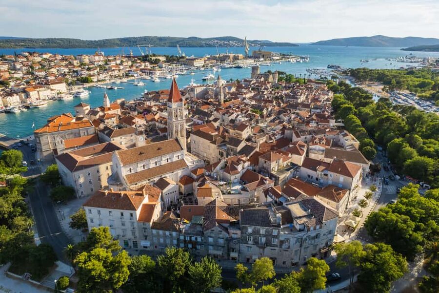 Split: Half-Day Boat Trip with Blue Lagoon, Trogir, & Čiovo - Blue Lagoon Krknjaši: the swimming stop people talk about