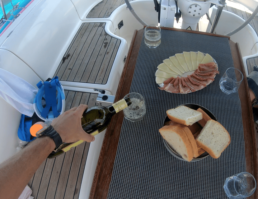 Split: Half Day Sailing Tour with Swim Stop, Snacks and Wine - Finding the boat in Split: INA refueling station, RO 1037