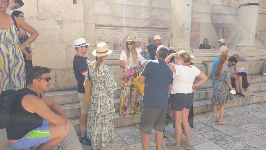 Split: History and Heritage Walking Tour - Starting at Peristil Square under the Roman arch