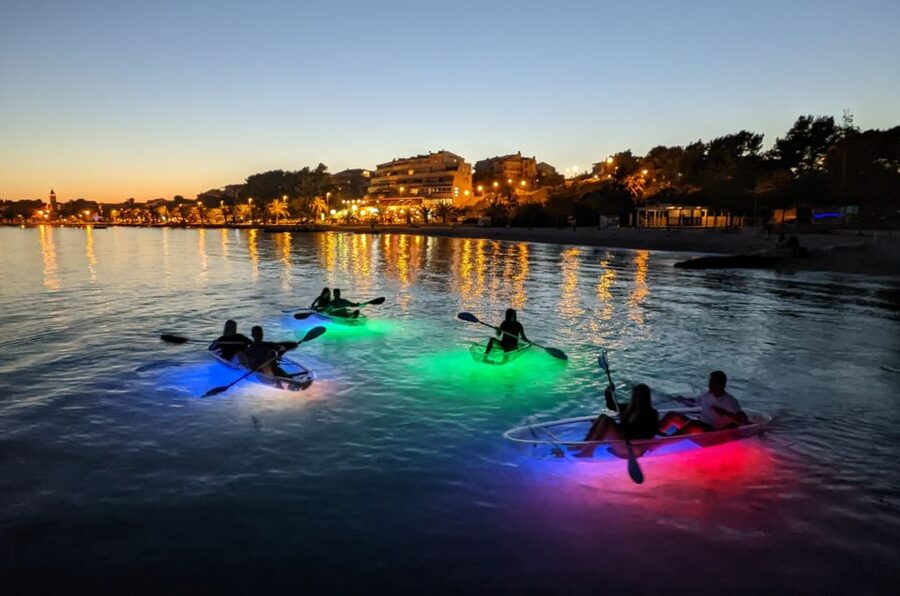 Split: Illuminated Evening Guided Kayaking Tour - How long you’re on the water, and why pacing matters