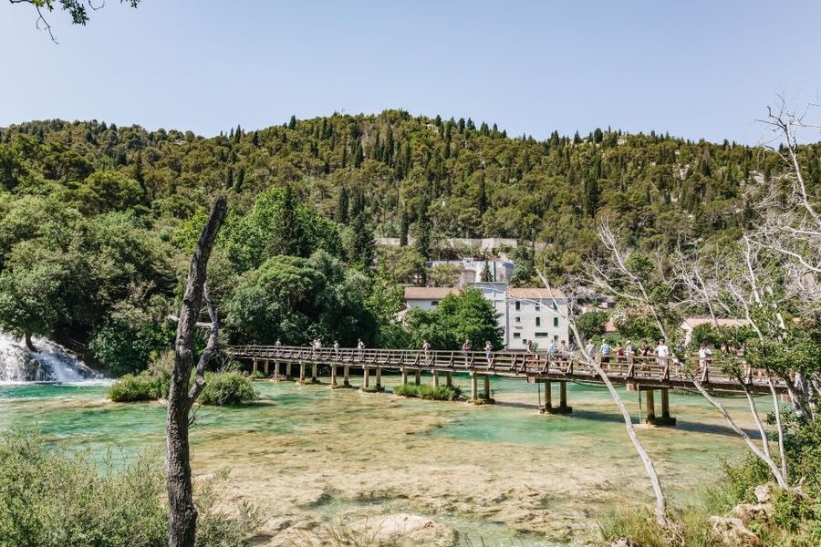 Split: Krka Waterfalls Trip with Boat Cruise and Swimming - Krka National Park: Guided Tour + Free Time at Skradinski Buk
