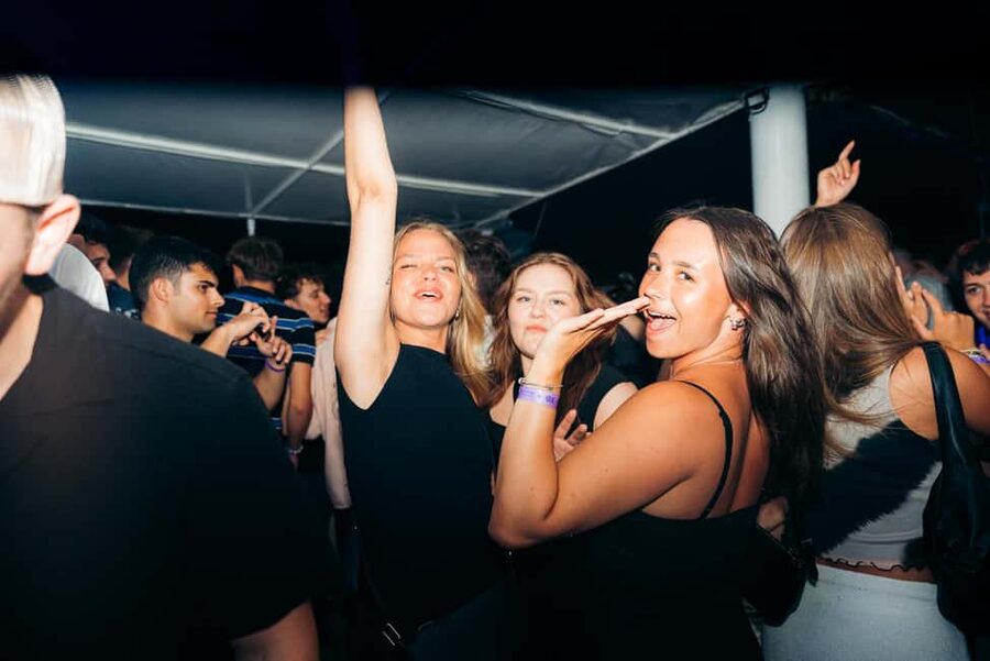 Split: Night Boat Party with Free Shots, Dj and After Party - Before You Board: Check-In, Wristbands, and the Bar Pre-Party