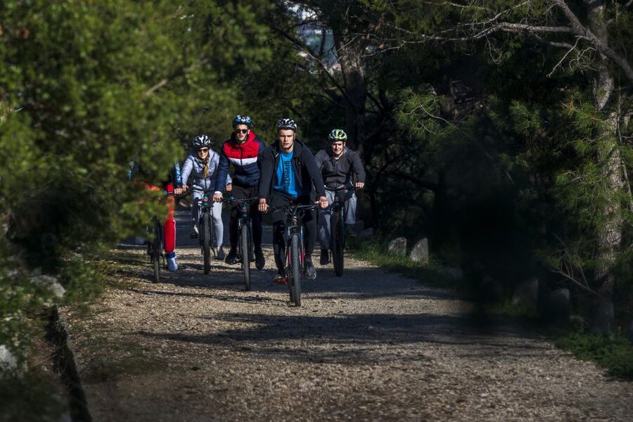 Split: Old Town Guided Bike Tour with Poljud Stadium - A 210-minute plan that strings together Split’s best-known stories
