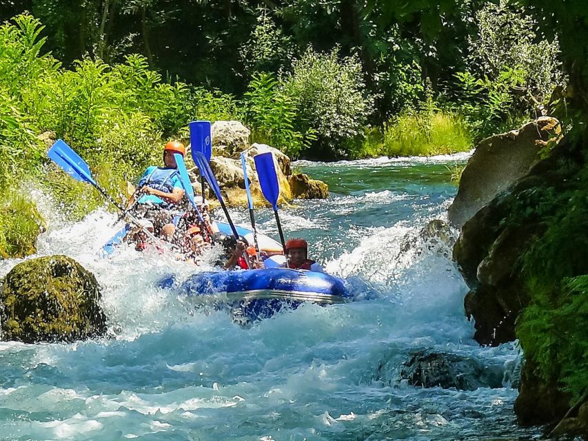 Split/Omiš: Cetina River Rafting with Cliff Jump & Swimming - Cliff Jump Choices: 3m or 6m, and the Best Kind of Pressure