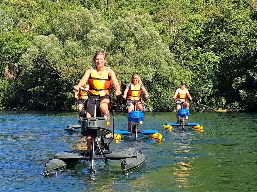 Split/Omiš: Cetina River Water Bike Safari - Riding Water Bikes in the Cetina Canyon: The Big Idea