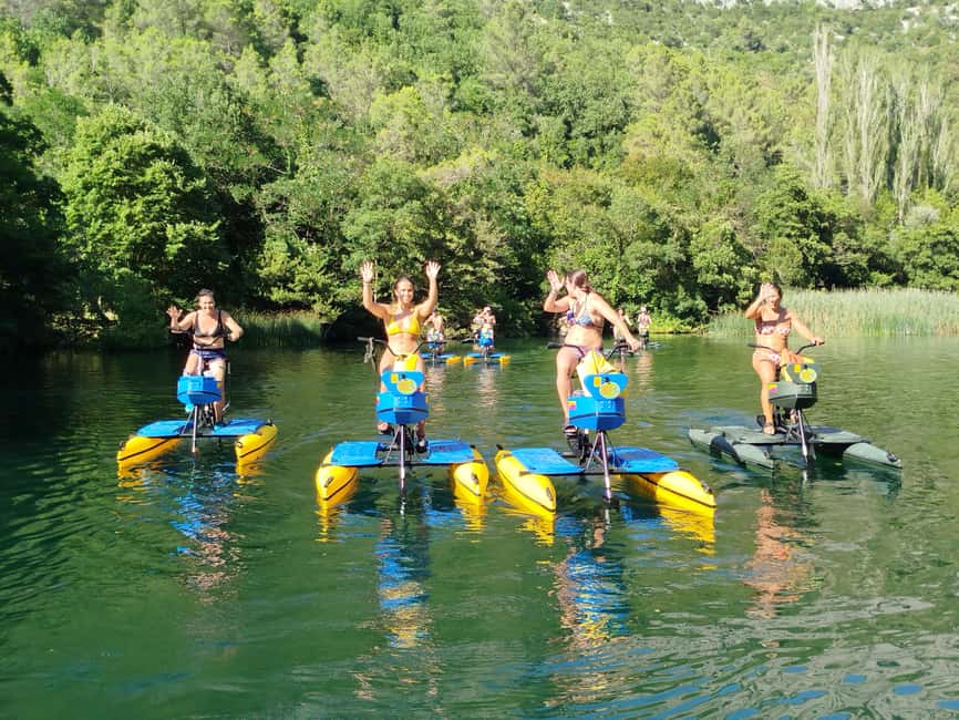 Split/Omiš: Cetina River Water Bike Safari - The Bikes: Stable, Simple, and Built for Different Levels