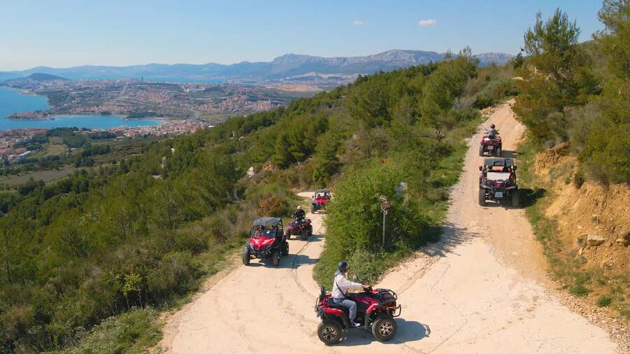 SPLIT: Podstrana Panoramic Quad Tour - Meeting at Avere Tourism: Safety First, Then You’re Off