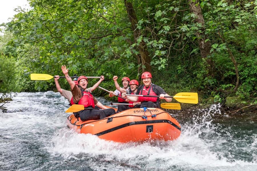 Split: Premium Rafting,Cave exploring,Cliff jumping & Picnic - Meeting point in Split’s Old Town area: where to go before pickup confusion