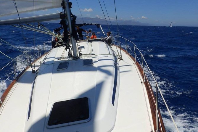 Split: PRIVATE Full-Day Sail Yacht Cruise - Per group (up to 12)! - On-Board Feel: Deck Time, Your Music, and a Captain Who Keeps It Easy