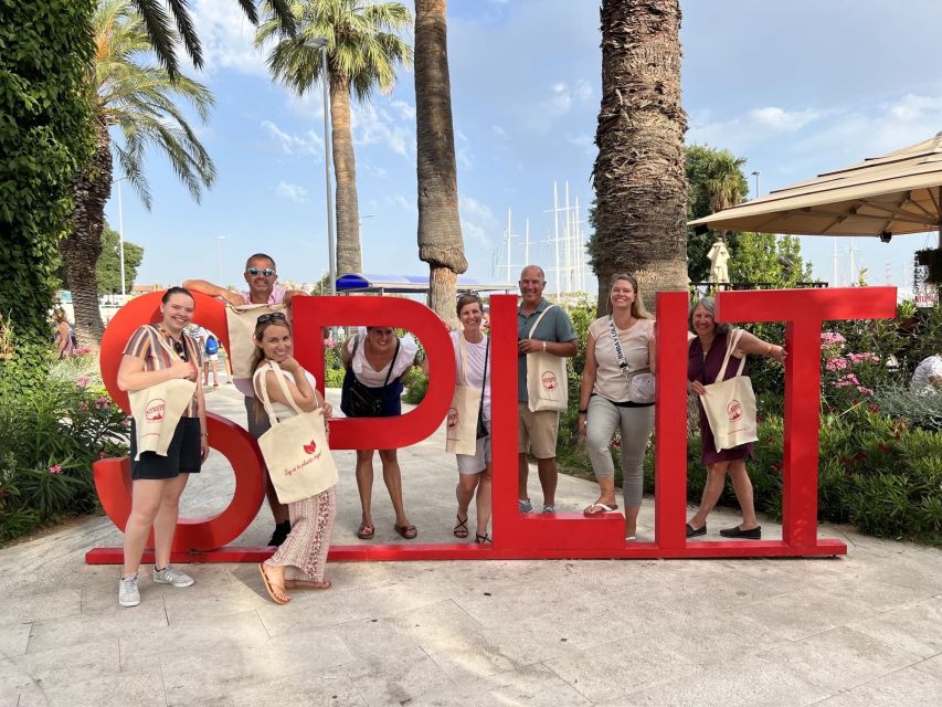 Split: Private Roman History & Market Tour - Green Market Stop: Seasonal Food Tastings With Real Local Logic