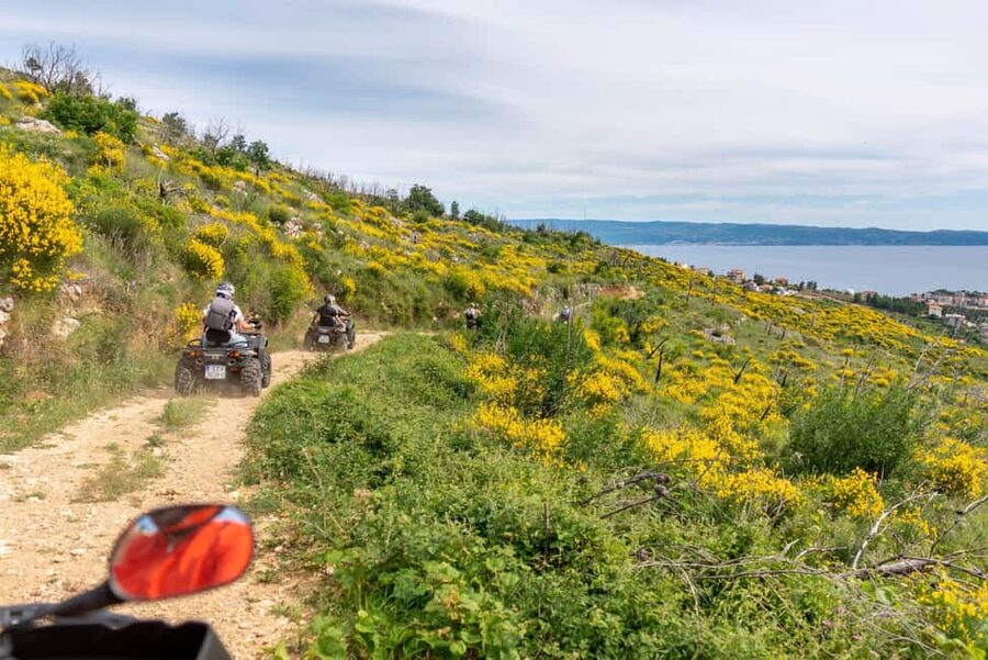 Split: Quad Bike Tour with Sea, Mountain and River Views - Cetina River Canyon viewpoints: the moment the ride turns calmer
