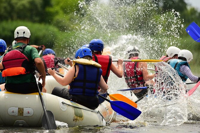 Split's Ultimate Rush: Rafting the Cetina Rapids & Cliff Jumping - Split to the Cetina: how the start actually works