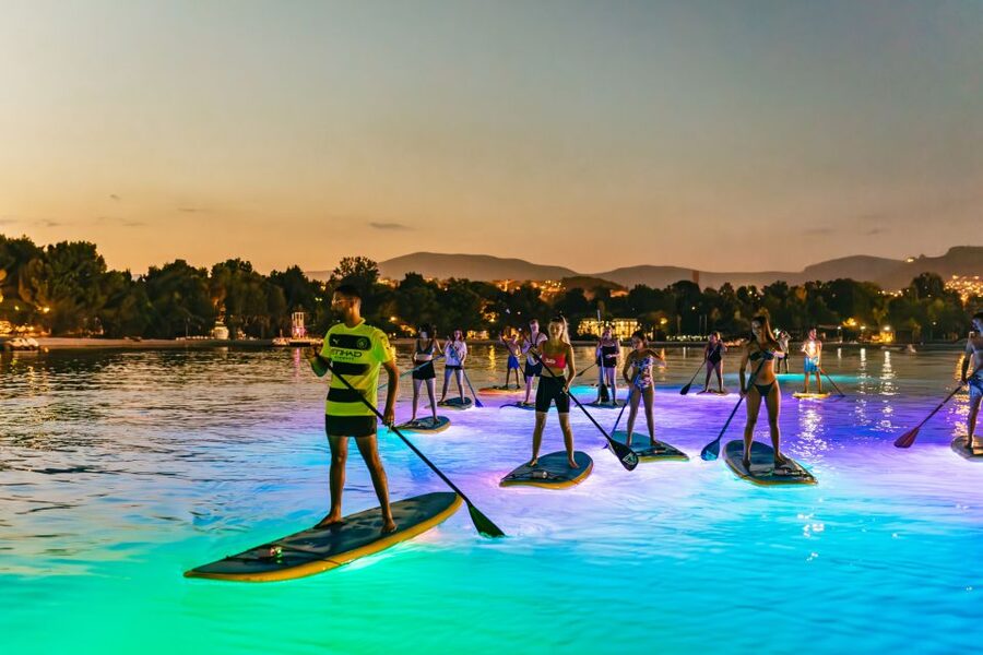 Split: Stand Up Paddleboard Night Glow Tour - Stobreč Under the LEDs: Your First Guided Paddle