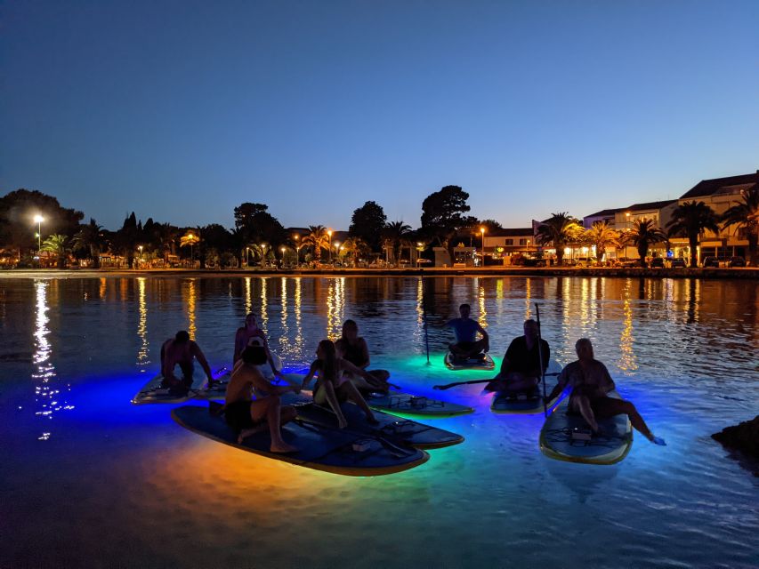Split: Stand Up Paddleboard Night Glow Tour - The Sea-to-River Glow Route: Stars Above, Light Below