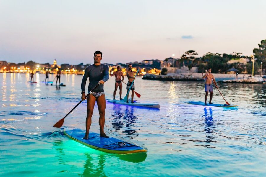 Split: Stand Up Paddleboard Night Glow Tour - Photos Included: Less Hassle, More Enjoyment