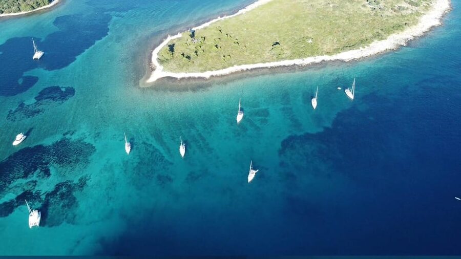 Split: Sunset Boat Party with Live DJs and Blue Lagoon Swim - Golden-Hour Return to Split: When the Boat Becomes the Night Plan