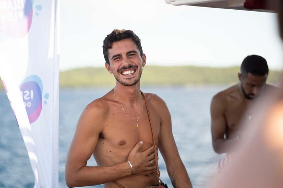 Split: Sunset Boat Party with Live DJs and Blue Lagoon Swim - Free Club Entry Shortcut: Keeping the Night Going