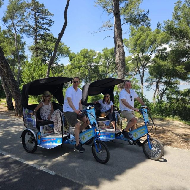 Split Tour in Private Electric Rickshaw - Bene Beach time at Kupaliste Bene (with the included refresh)