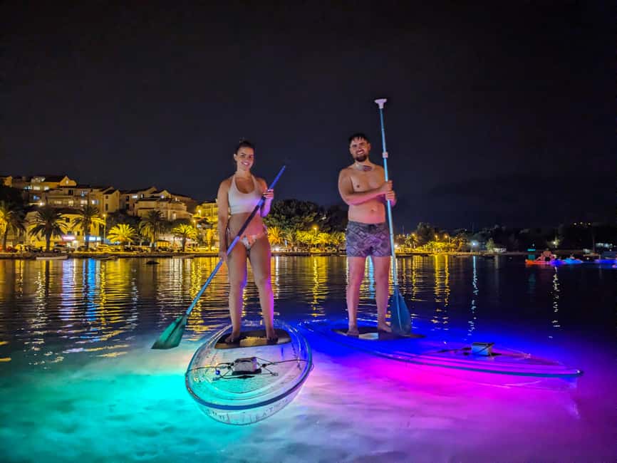 Split: Transparent SUP night Glow tour - Key points before you go